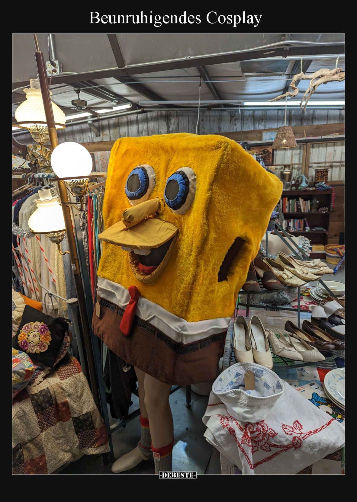 Beunruhigendes Cosplay