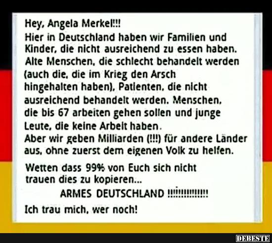 Hey, Angela Merkel!! - Lustige Bilder | DEBESTE.de