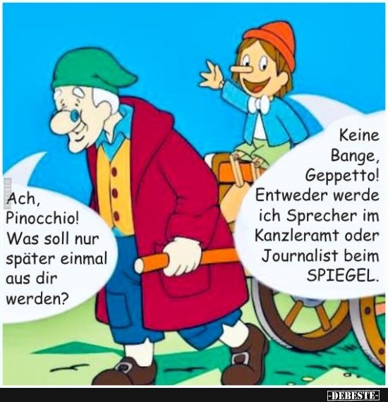 Ach Pinocchio! Was soll nur später einmal aus dir werden? - Lustige Bilder | DEBESTE.de