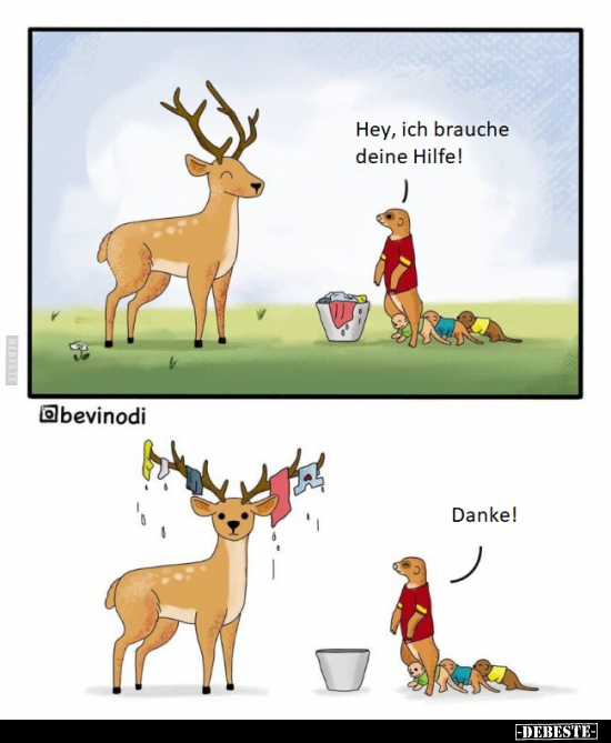 Hey, ich brauche deine Hilfe!..