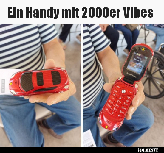 Ein Handy mit 2000er Vibes..