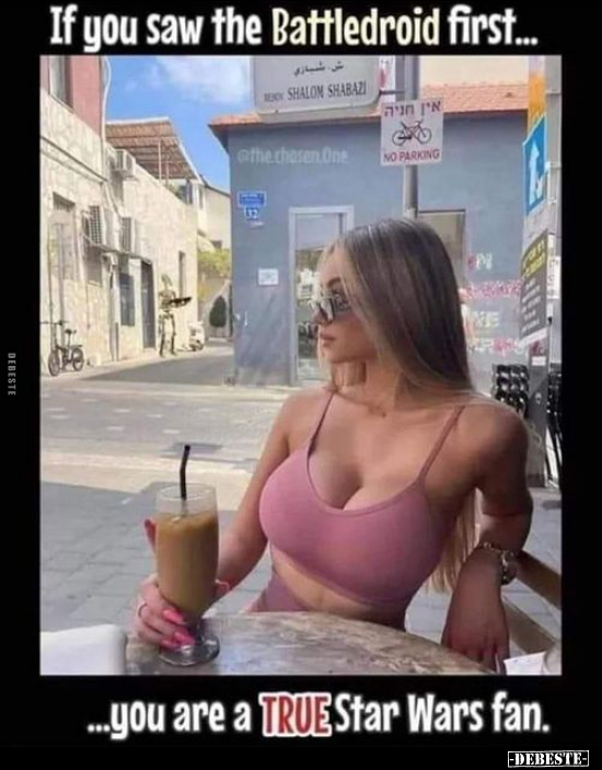 If you saw the Battledroid first..