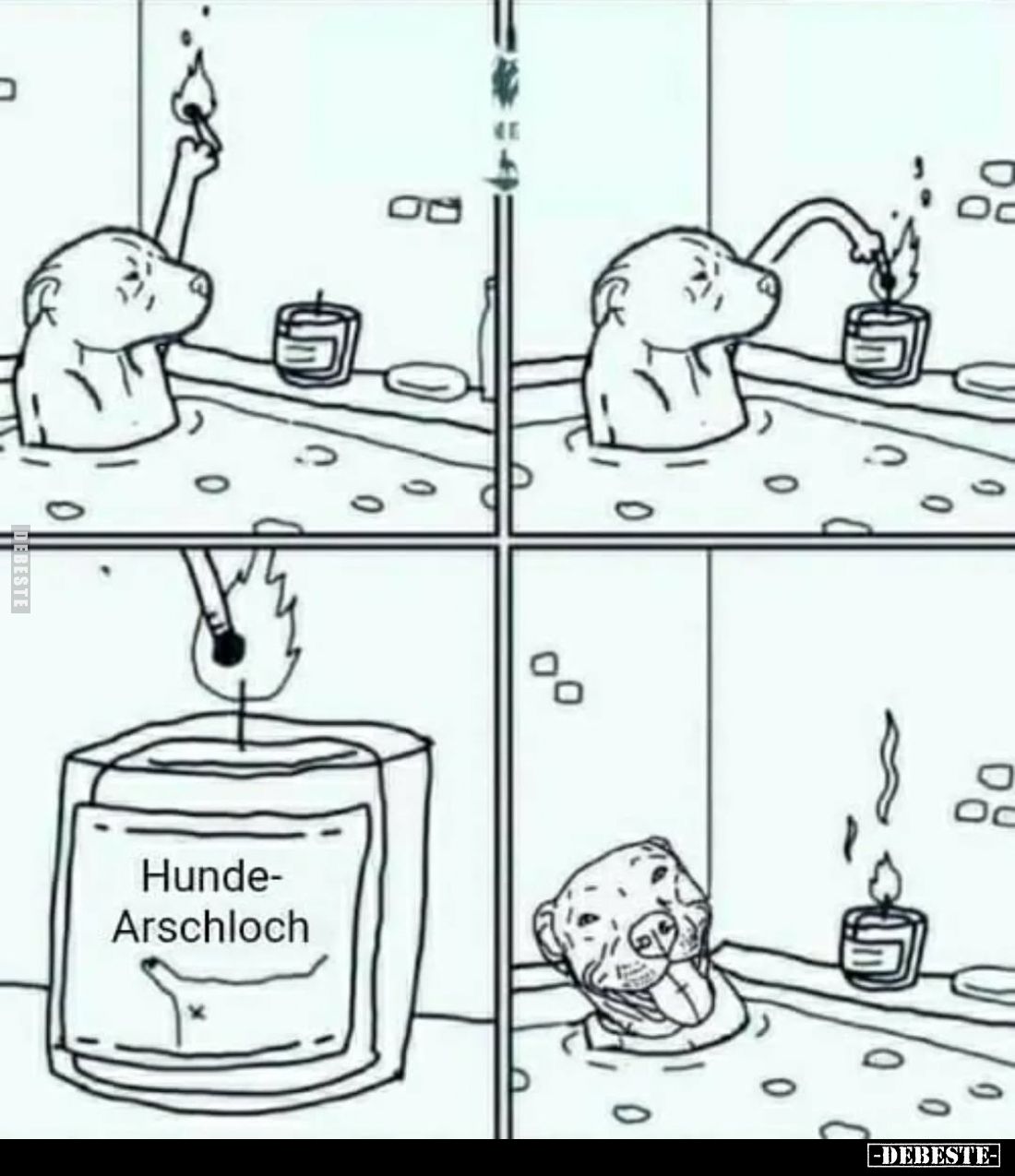 Hundearschloch