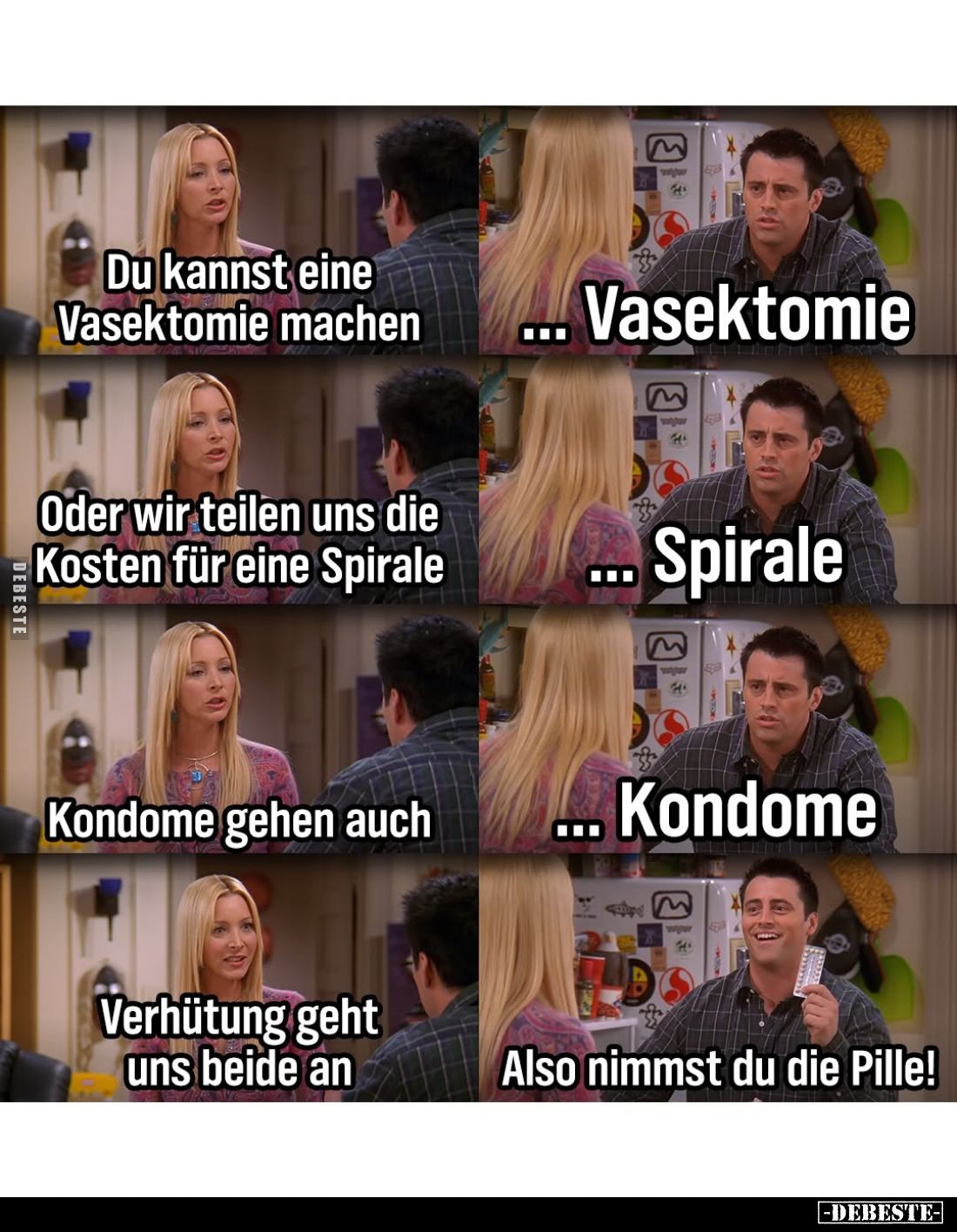Du kannst eine Vasektomie machen.. - Lustige Bilder | DEBESTE.de