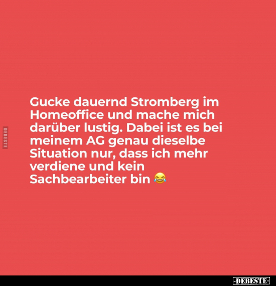 Gucke dauernd Stromberg im Homeoffice.. - Lustige Bilder | DEBESTE.de