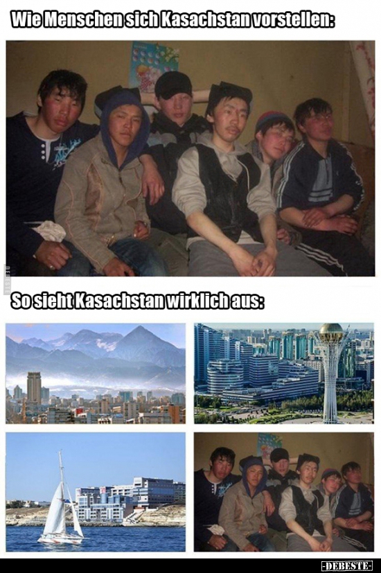 Wie Menschen sich Kasachstan vorstellen.. - Lustige Bilder | DEBESTE.de