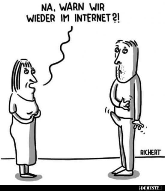 Na, warn wir wieder im Internet?!.. - Lustige Bilder | DEBESTE.de
