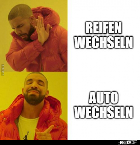 Lustige Bilder zum Thema: Reifen, Auto