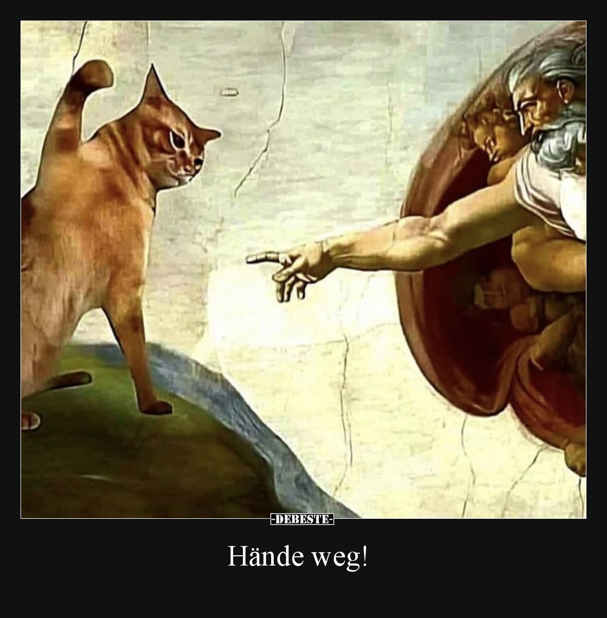 Hände weg!