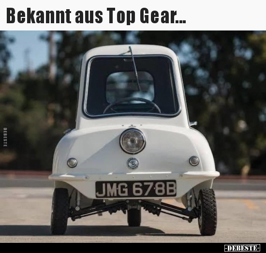 Bekannt aus Top Gear... - Lustige Bilder | DEBESTE.de