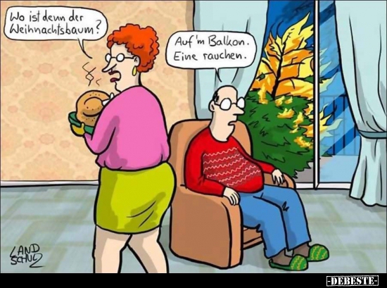 Wo ist denn der Weihnachtsbaum?