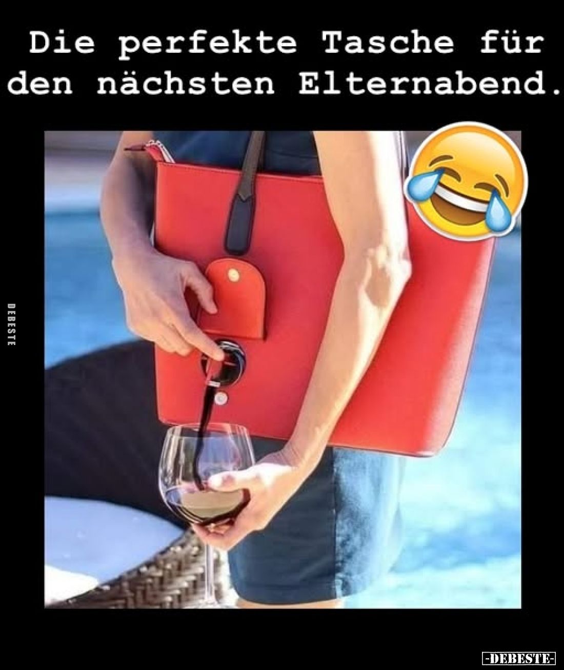 Die perfekte Tasche für den nächsten Elternabend.