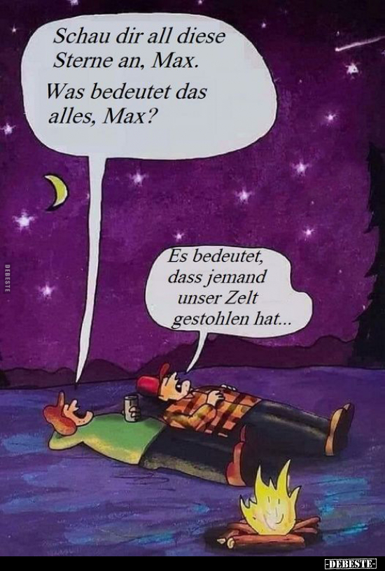Schau dir all diese Sterne an, Max.. - Lustige Bilder | DEBESTE.de