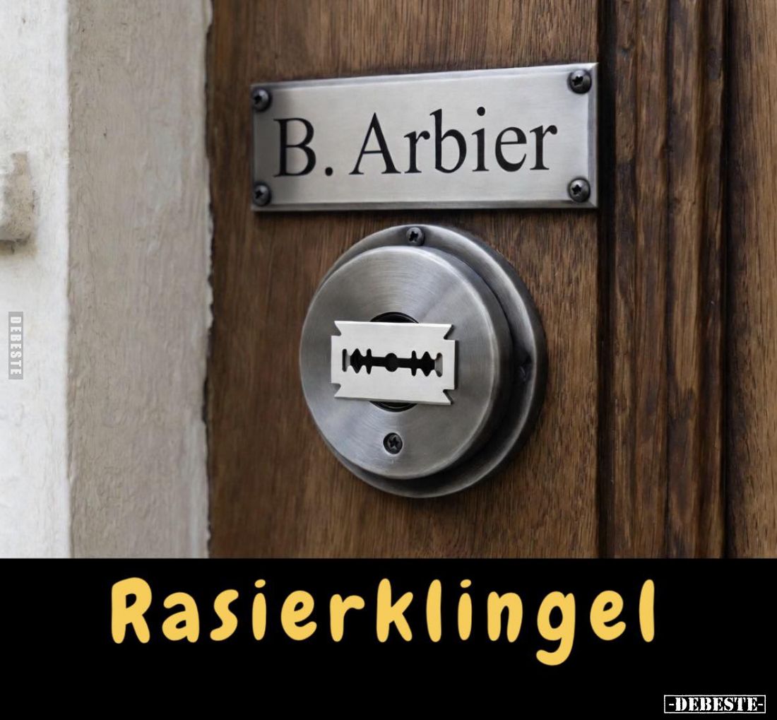 Rasierklingel.