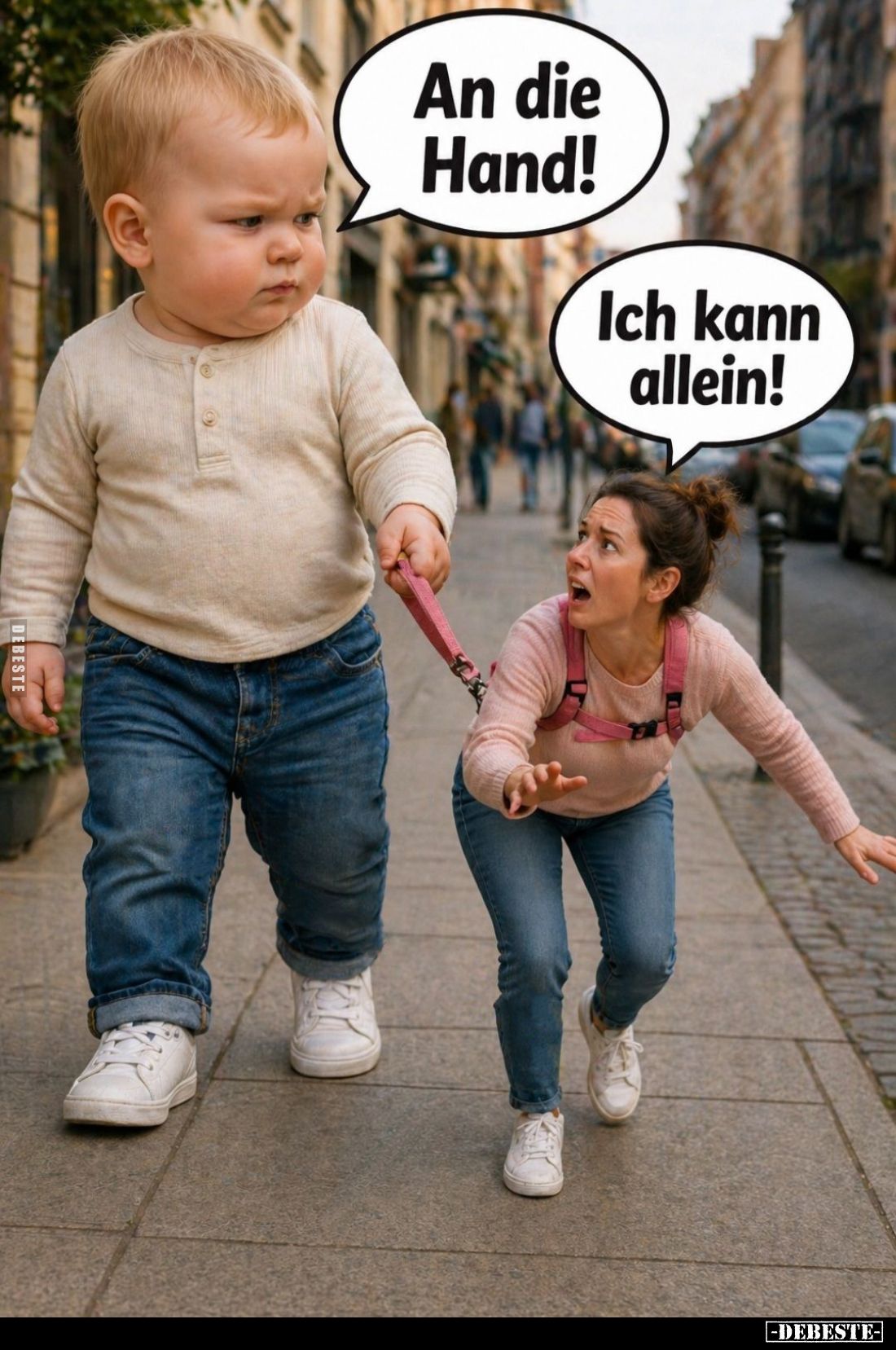 An die Hand! - Ich kann allein!
