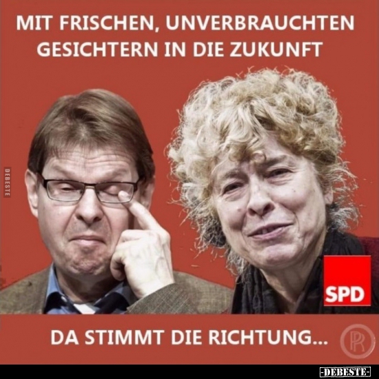 Mit frischen, unverbrauchten Gesichtern in die Zukunft..