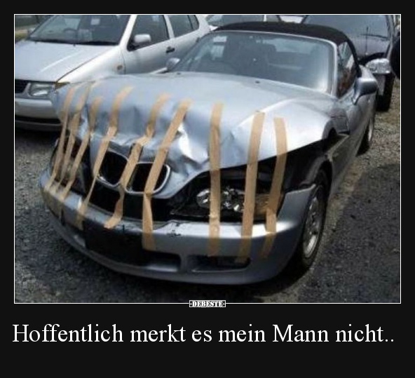 Hoffentlich merkt es mein Mann nicht..