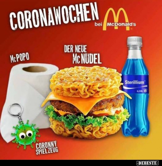 Coronawochen bei McDonald's.. - Lustige Bilder | DEBESTE.de