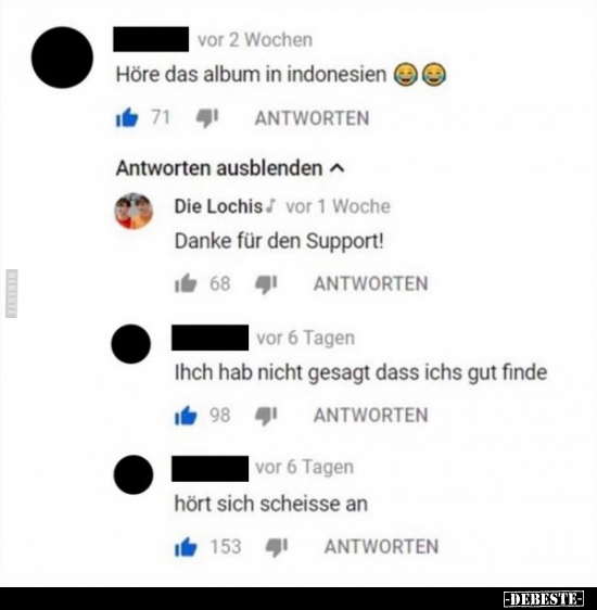 Höre das album in indonesien..