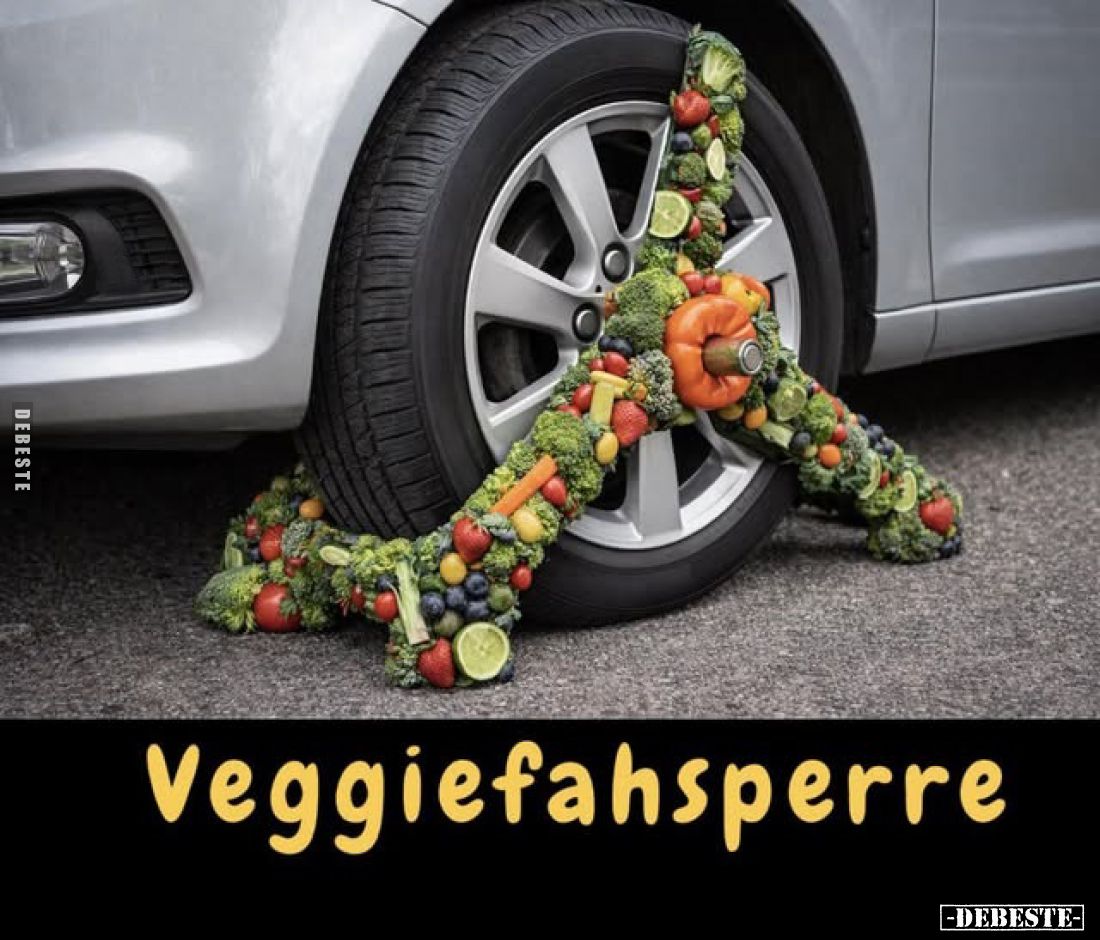 Veggiefahsperre