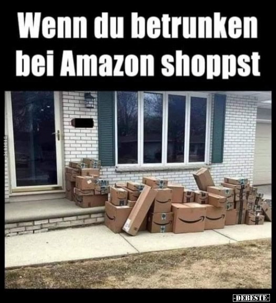 Wenn du betrunken bei Amazon shoppst... - Lustige Bilder | DEBESTE.de