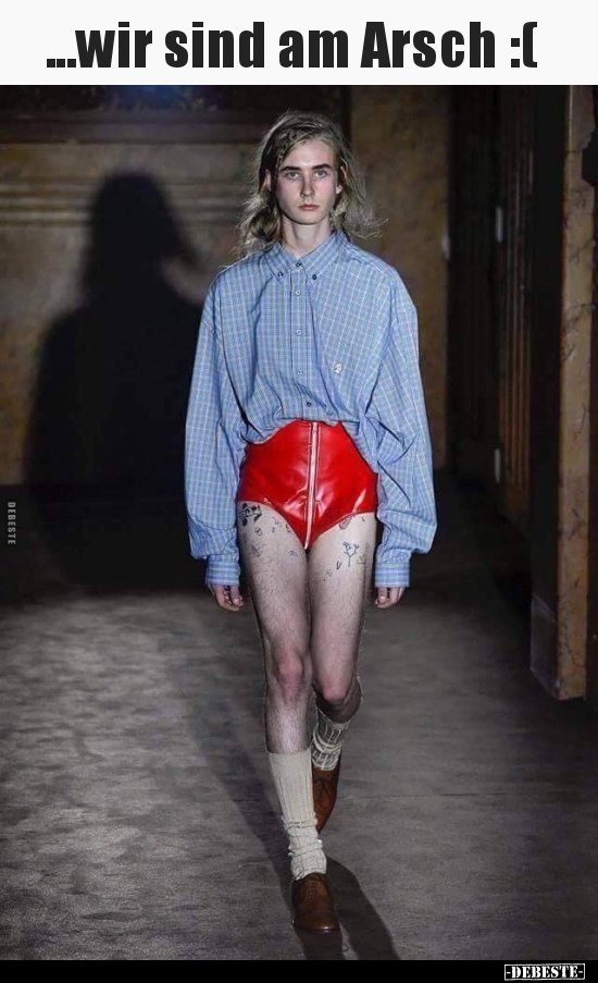 ...wir sind am Arsch :(