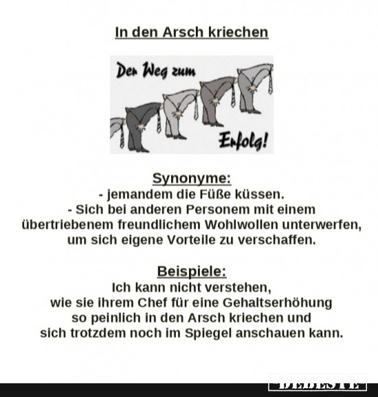 In den Arsch kriechen - Lustige Bilder | DEBESTE.de