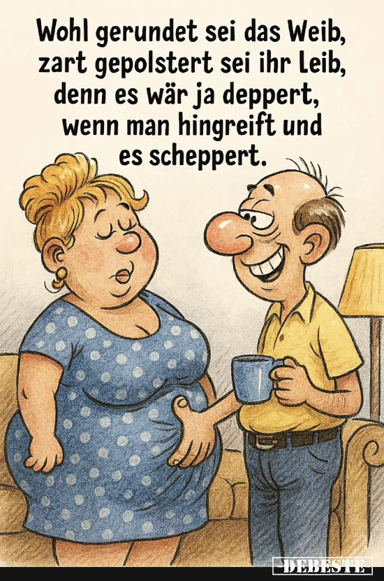 Wohl gerundet - Lustige Bilder | DEBESTE.de