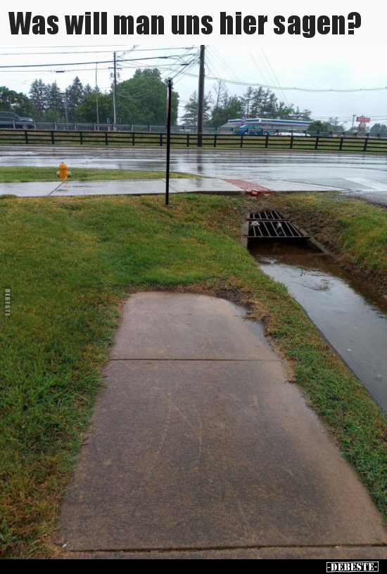 Was will man uns hier sagen?..