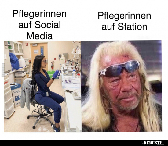 Pflegerinnen auf Social Media.. - Lustige Bilder | DEBESTE.de