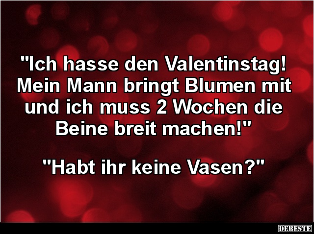 Ich hasse den Valentinstag! - Lustige Bilder | DEBESTE.de