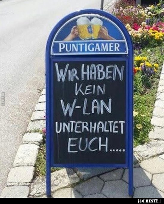 Wir haben kein W-LAN.. - Lustige Bilder | DEBESTE.de