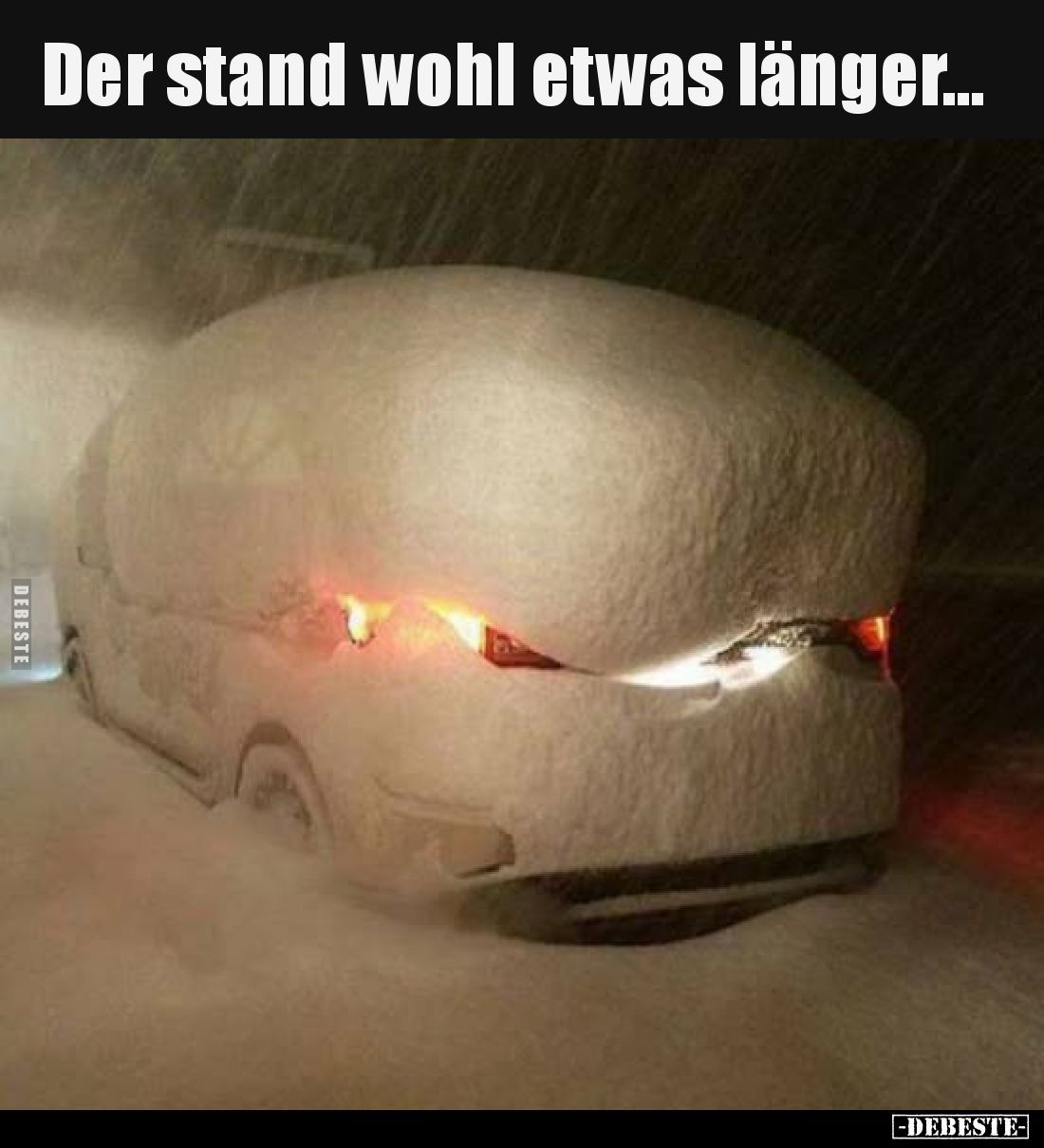 Der stand wohl etwas länger