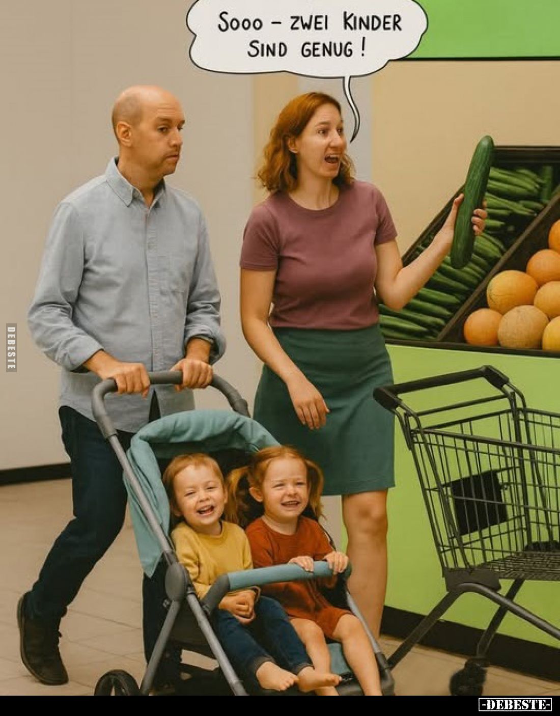 Sooo zwei Kinder sind genug!