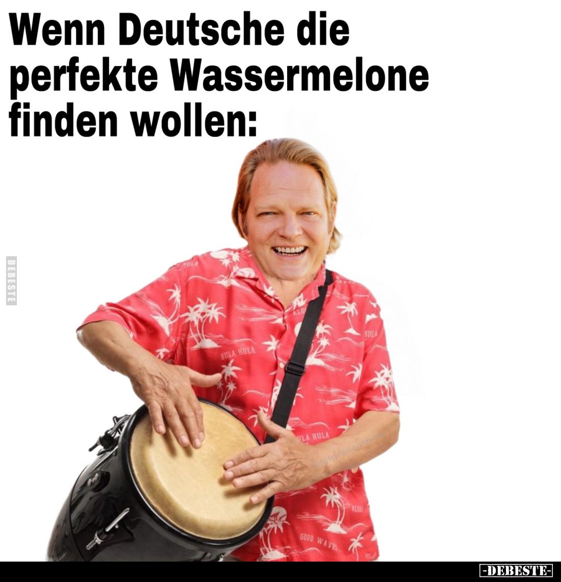 Wenn Deutsche die perfekte Wassermelone finden wollen: