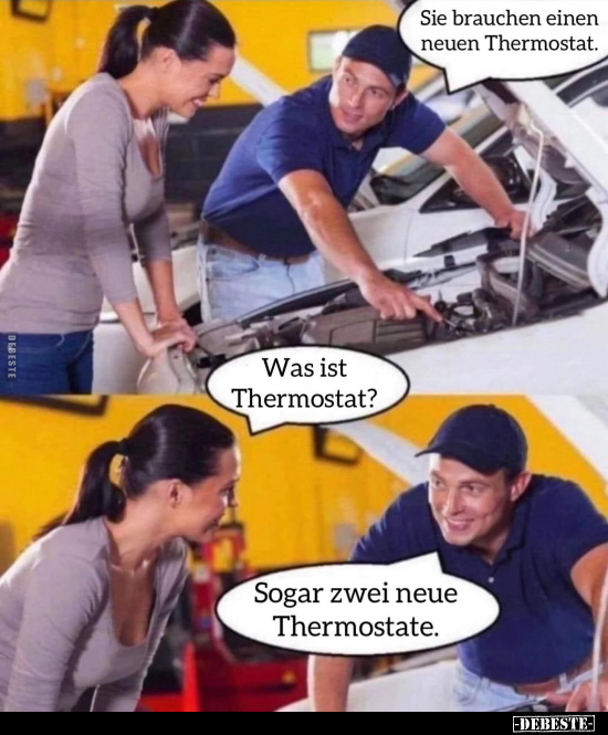 Sie brauchen einen neuen Thermostat.. - Lustige Bilder | DEBESTE.de