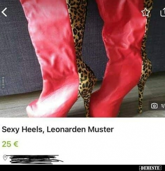 Sexy Heels, Leonarden Muster.. - Lustige Bilder | DEBESTE.de