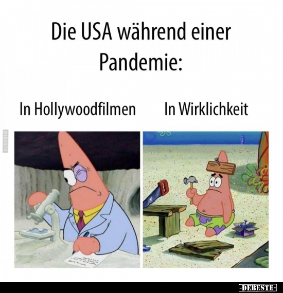 Die USA während einer Pandemie.. - Lustige Bilder | DEBESTE.de