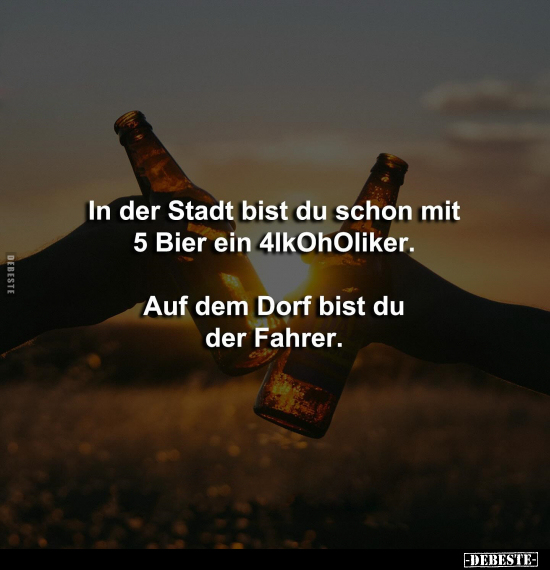 Bier, Dorf