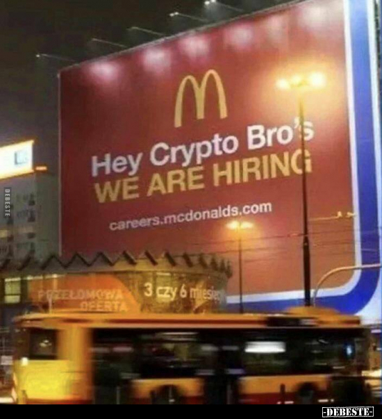 Hey Crypto Bro's WE ARE HIRING