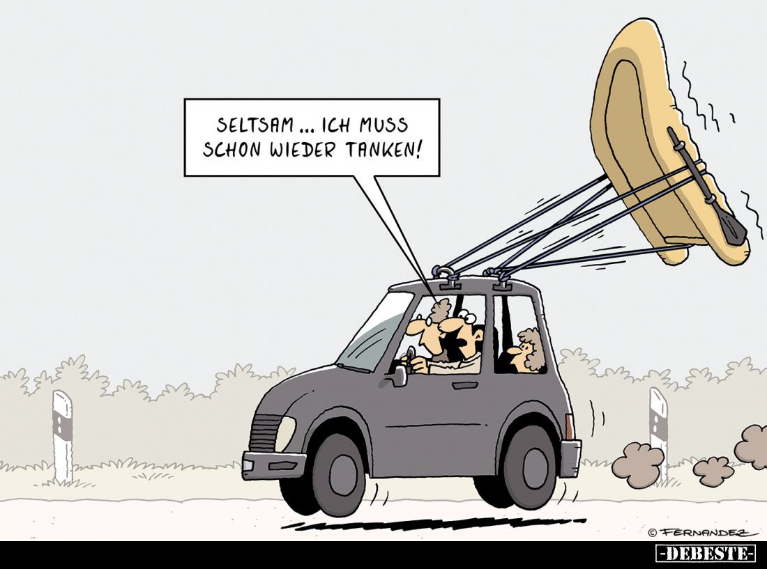 Seltsam... ich muss schon wieder tanken!.. - Lustige Bilder | DEBESTE.de