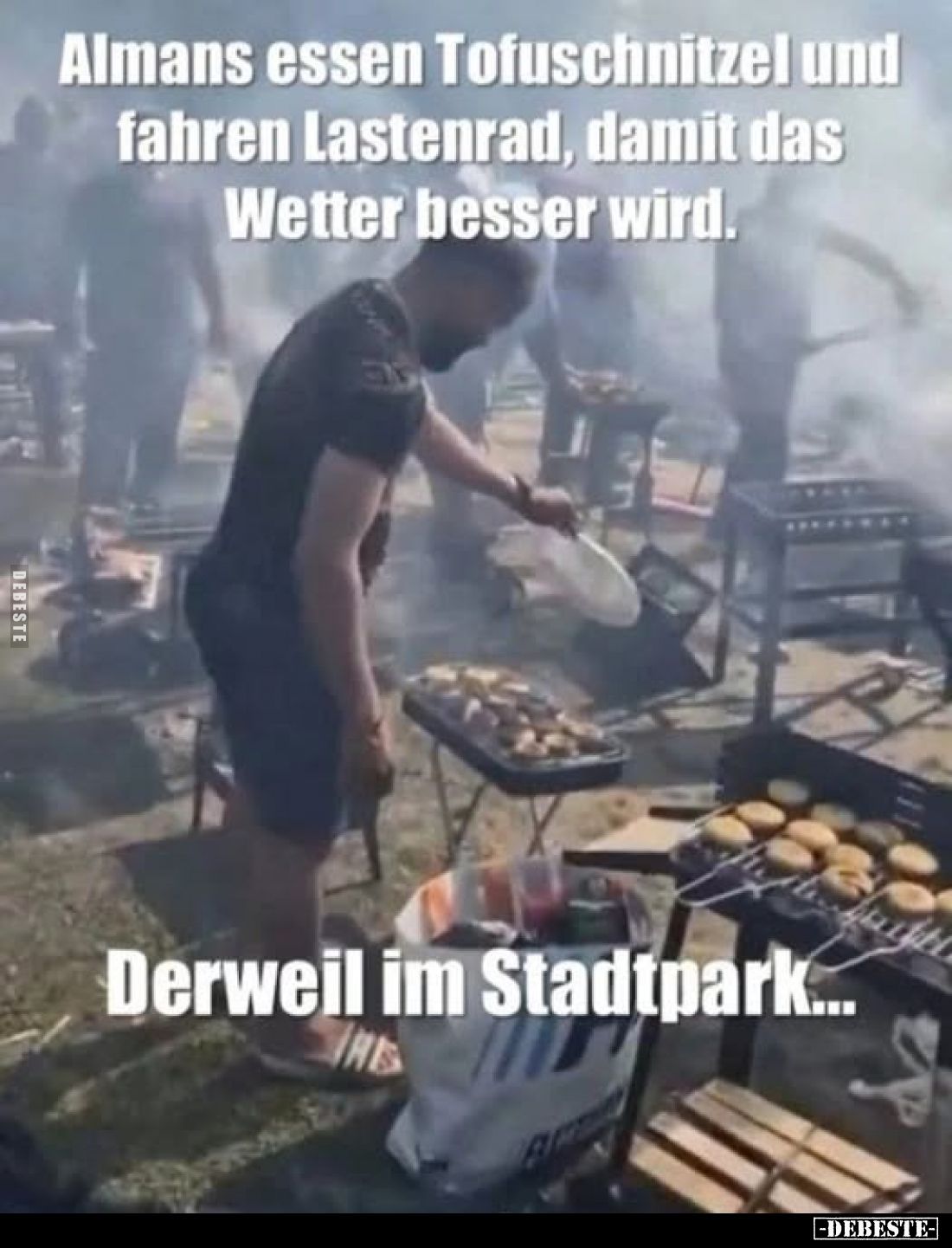 Almans essen Tofuschnitzel und fahren Lastenrad, damit das.. - Lustige Bilder | DEBESTE.de