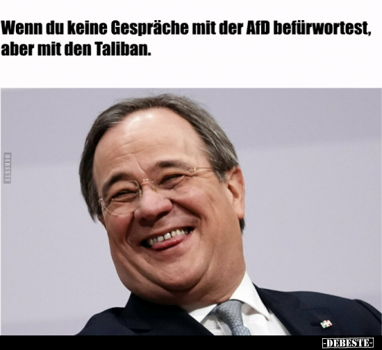 Wenn du keine Gespräche mit der AfD befürwortest, aber mit.. - Lustige Bilder | DEBESTE.de