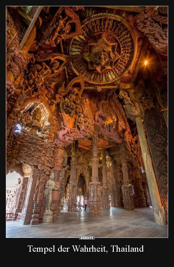 Tempel der Wahrheit, Thailand.. - Lustige Bilder | DEBESTE.de