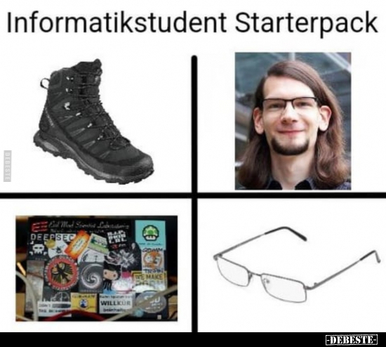 Informatikstudent Starterpack... - Lustige Bilder | DEBESTE.de