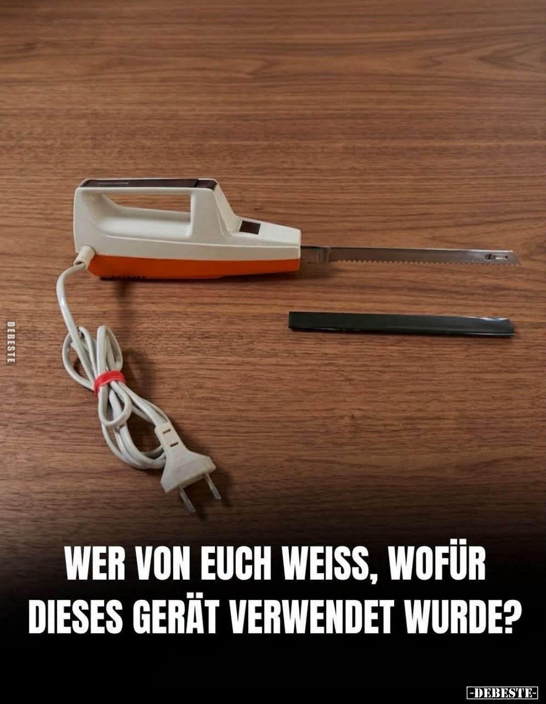 Wer von euch weiß, wofür dieses Gerät verwendet wurde?