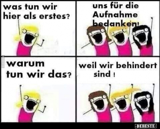 Was tun wir hier als erstes?