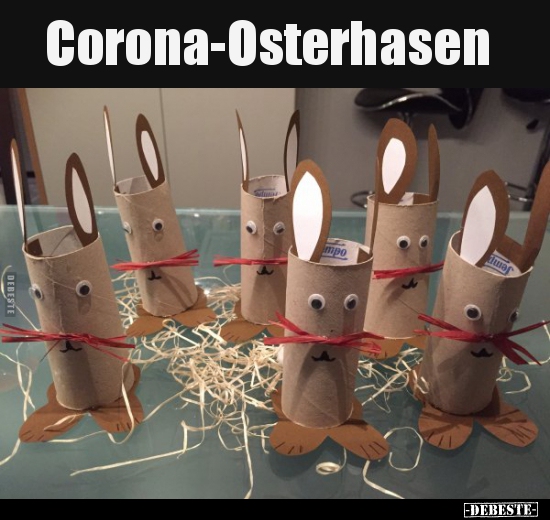 Corona-Osterhasen.. - Lustige Bilder | DEBESTE.de