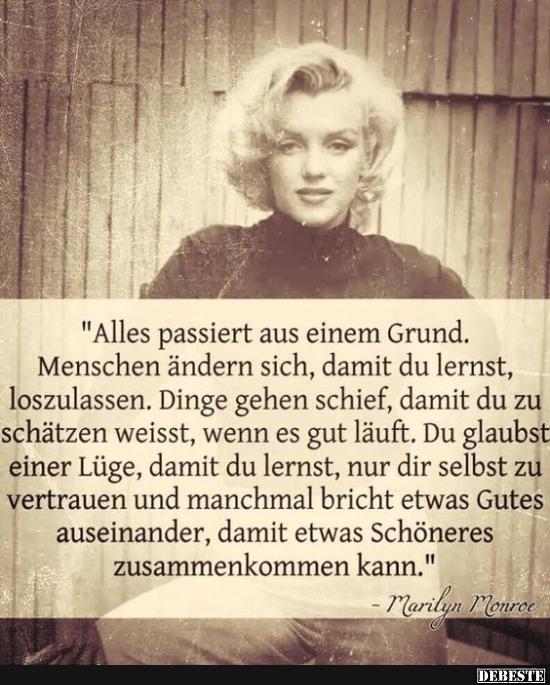 Alles passiert aus einem Grund..