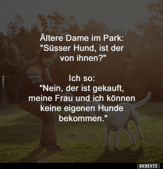 Hunde, Hund, Frau